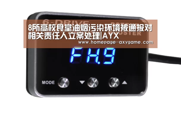 8所高校食堂油烟污染环境被通报对相关责任人立案处理|AYX(图2) 8所高校食堂油烟污染环境被通报对相关责任人立案处理|AYX(图2)